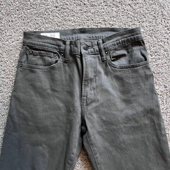 GapFlex Straight Jeans in  Gray 29X30 - Picture 5 of 7